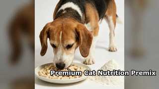 Premezcla de comida premium para gatos con vitaminas y aminoácidos esenciales